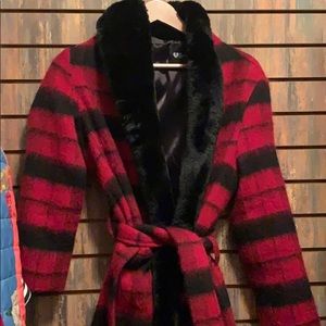 Lovers & Drifters Maxi Plaid Coat